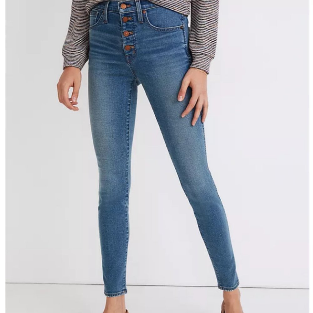 Madewell 10" High-Rise Skinny Jeans